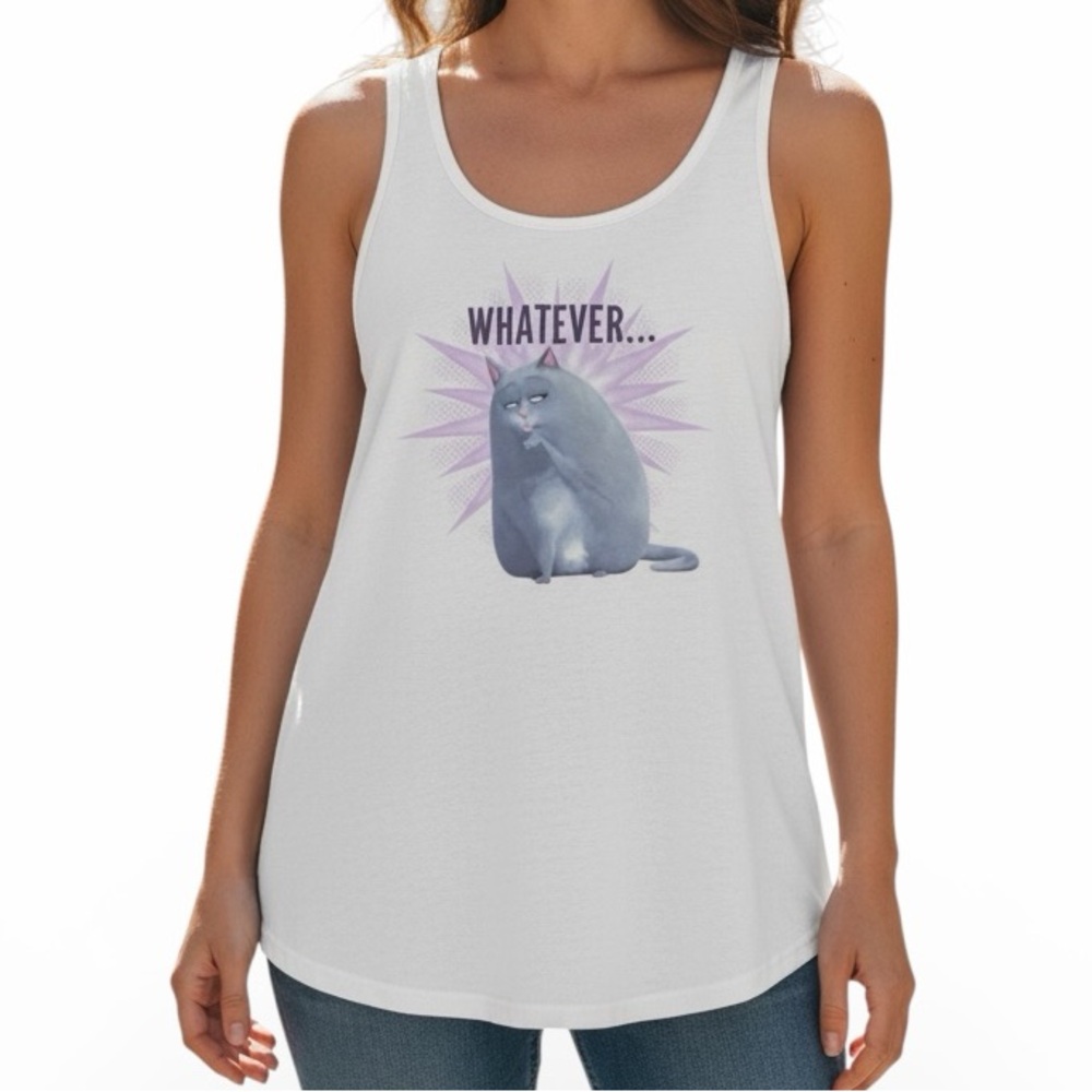 Universal Studios White Secret Life of Pets Tank Top